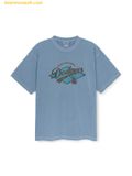  Áo Phông MLB Varsity Vintage Washing Graphic Mega Overfit Short Sleeve T-Shirt New York Yankees 3ATSV0753-43KAP Màu Xanh Dương 