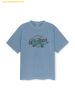 Áo Phông MLB Varsity Vintage Washing Graphic Mega Overfit Short Sleeve T-Shirt New York Yankees 3ATSV0753-43KAP Màu Xanh Dương