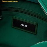  Túi Đeo Vai MLB Varsity Jacquark Square Shoulder Bag Cleveland Guardians Green 3ABQL014N-45GNS 