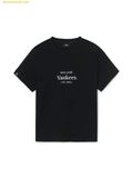  Áo Phông MLB Women's Varsity Logo Comfortable Fit Short Sleeve T-Shirt New York Yankees Màu Đen 3FTSV0253-50BKS 
