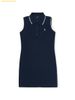 Đầm Polo MLB Women's Varsity Slim Fit Cara Nashi One Piece Boston Red Sox 3FOPV0353-43NYS Màu Navy