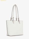  Túi Tote Michael Kors MK Jet Set Medium Tote Bag Màu Trắng 