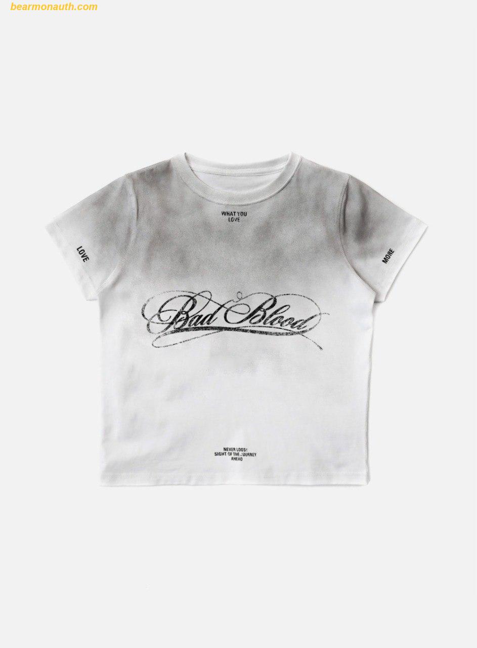 【BADBLOOD】 Dark Classic Dusty T-Shirt - Black Badblood Dark Classic Dusty T-Shirt Black – BBGSHOPHK