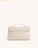  Túi Xách JW PEI Cốp Cầm Tay Thea Top Handle Bag Màu Trắng Kem 
