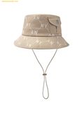  Mũ Bucket MLB Diamond Monogram Sportive Safari Hat New York Yankees 3AHTM015N-50BGD Màu Nâu 