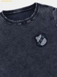  Áo Bad Blood Rusty Denim Muscle T-Shirt Blue w-tee25-012 