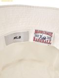  Mũ Bucket MLB Gofcore Lightweight Nylon Safari Bucket Hat New York Yankees 3AHTB025N-50CRS Trắng 