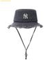 Mũ Bucket MLB Color Denim Safari Bucket Hat New York Yankees 3AHTD025N-50GRS