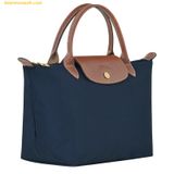  Túi Xách LongChamp Le Pliage Original Size S Handbag Navy - Recycled canvas 