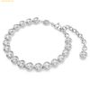  Vòng Tay, Lắc Tay Swarovski Imber Tennis bracelet Round cut, White, Rhodium plated 5682666 