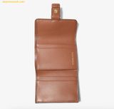  Ví Gập Michael Kors MK Colby Small Empire Signature Logo Tri-Fold Wallet Màu Nâu 