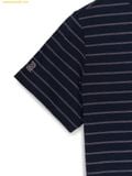  Áo Crop MLB Women's Varsity Stripe Crop Short Sleeve T-Shirt New York Yankees 3FTSV0353-43NYS 