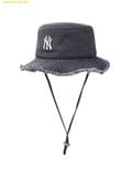  Mũ Bucket MLB Color Denim Safari Bucket Hat New York Yankees 3AHTD025N-50GRS 