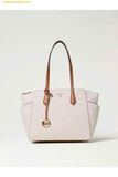  Túi Tote Michael Kors MK Marilyn Medium Tote Bag Màu trắng Logo 