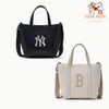Túi  Đeo Chéo Tote MLB Basic Pu Window Tote Bag Boston Redsox New York Yankees 3Aors884N Màu Trắng Chữ B Màu Đen Chữ NY