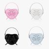 Túi Đeo Chéo Find Kapoor Ribbon Tie Heart Bag Trái Tim Màu Trắng / Đen / Hồng / Xanh Pale