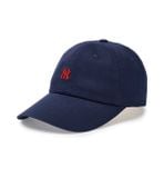 Mũ Lưỡi Trai MLB Nano Logo Unstructured Ball Cap 3Acpb045N Logo Nhỏ NY Màu Đen / Nâu / Navy. Chữ C Màu Hồng chữ B Trắng 