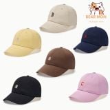  Mũ Lưỡi Trai MLB Nano Logo Unstructured Ball Cap 3Acpb045N Logo Nhỏ NY Màu Đen / Nâu / Navy. Chữ C Màu Hồng chữ B Trắng 