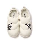  Giày Đạp Gót MLB Bouncer Padded Slip On Los Angeles Dodgers 3Awbpso46-07Whs Màu Trắng Logo LA 