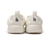  Giày Đạp Gót MLB Bouncer Padded Slip On Los Angeles Dodgers 3Awbpso46-07Whs Màu Trắng Logo LA 