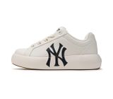  Giày Thể Thao MLB Chunky Classic Base New York Yankees 3Asxccb4N-50Ivs Màu Trắng Logo NY 