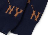  Áo Sweat MLB Monogram Diamond New York Yankees 3AKPM0226-50NYS Màu Navy Logo NY Cam 