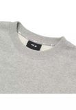  Áo Sweat MLB Basic Big Logo Brushed Overfit Sweatshirt Boston Red Sox 3Amtb0626 Màu Xám Chữ B 