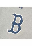  Áo Sweat MLB Basic Big Logo Brushed Overfit Sweatshirt Boston Red Sox 3Amtb0626 Màu Xám Chữ B 