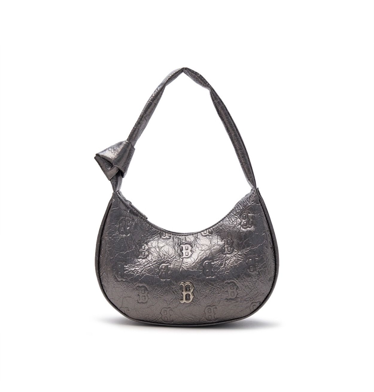 Túi Đeo Vai MLB Classic Monogram Crack Embo Hobo Bag New