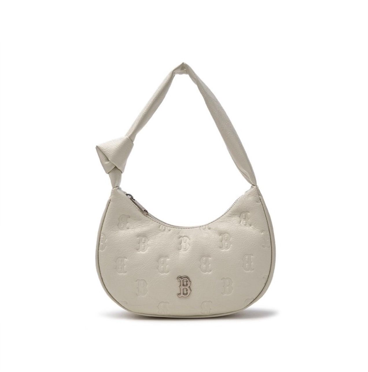 [MLB] Classic Monogram Crack Embo Hobobag ★ 大人気★ Classic MONOGRAM Crack Embo Hobo Bag BOSTON REDSOX - MLB KOREA