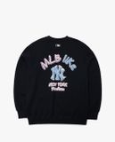  Áo Sweat MLB Sweatshirt Like Ice Back Graphic 3AMTL5116-50BKS Màu Đen 