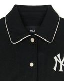  Áo Khoác MLB Varsity New York Yankees Jumper 3FJPV1046-50BKS Màu Đen 