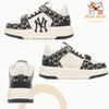  Giày MLB Chunky Liner Mid Classic Monogram Boston Red Sox 3Asxlm13n màu đen và xanh 