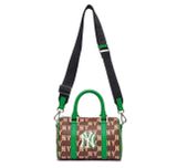  Túi Trống MLB Monotive Coated Canvas S New York Yankees Màu Nâu 3ABWS023N-50BRD 