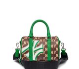  Túi Trống MLB Monotive Coated Canvas S New York Yankees Màu Nâu 3ABWS023N-50BRD 