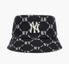 Mũ MLB Monogram Bucket Hat New York Yankees 3AHTM032N-50BKS Màu Đen