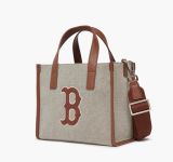  Túi Đeo Chéo MLB Basic Big Logo Canvas Small Tote Bag 3AORS062N-43BRD Màu Nâu 