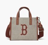 Túi Đeo Chéo MLB Basic Big Logo Canvas Small Tote Bag 3AORS062N-43BRD Màu Nâu 
