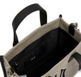  Túi Đeo Chéo MLB Basic Big Logo Canvas Small Tote Bag 3AORS062N-50BKS Màu Đen 