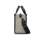  Túi Đeo Chéo MLB Basic Big Logo Canvas Small Tote Bag 3AORS062N-50BKS Màu Đen 