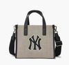  Túi Đeo Chéo MLB Basic Big Logo Canvas Small Tote Bag 3AORS062N-50BKS Màu Đen 