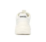  Giày Thể Thao MLB Korea BigBall Chunky A New York Yankees Ivory 3ASHC104N-50IVS Màu Trắng Logo NY 