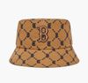Mũ Bucket MLB Bucket Monogram Boston Red Sox 3AHTM032N-43BGD Màu Nâu