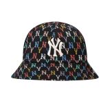  Mũ Bucket MLB Monogram Rainbow Dome Hat New York Yankees 32CPH4111-50L Màu Đen 