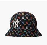  Mũ Bucket MLB Monogram Rainbow Dome Hat New York Yankees 32CPH4111-50L Màu Đen 