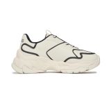  Giày Thể Thao MLB Big Ball Chunky A Line New York Yankees 3Ashcls2N-50Bks Màu Trắng Logo Ny Đen 