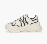  Giày Thể Thao MLB Big Ball Chunky A Line New York Yankees 3Ashcls2N-50Bks Màu Trắng Logo Ny Đen 
