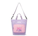  Balo MLB Basic New York Yankee Màu Tím Kèm Túi Tote Logo Ny 7ABK0013N-50VOL 