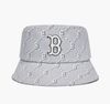 Mũ Bucket MLB Monogram Diamond Bucket Hat Boston Red Sox 3AHTM032N-43GRS Màu Xám