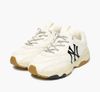  Giày MLB Big Ball ChunkyLite (Bigball Chunky Lite ) New York Yankees 3Ashc311N-50Whs Màu Trắng Đế đen nâu 